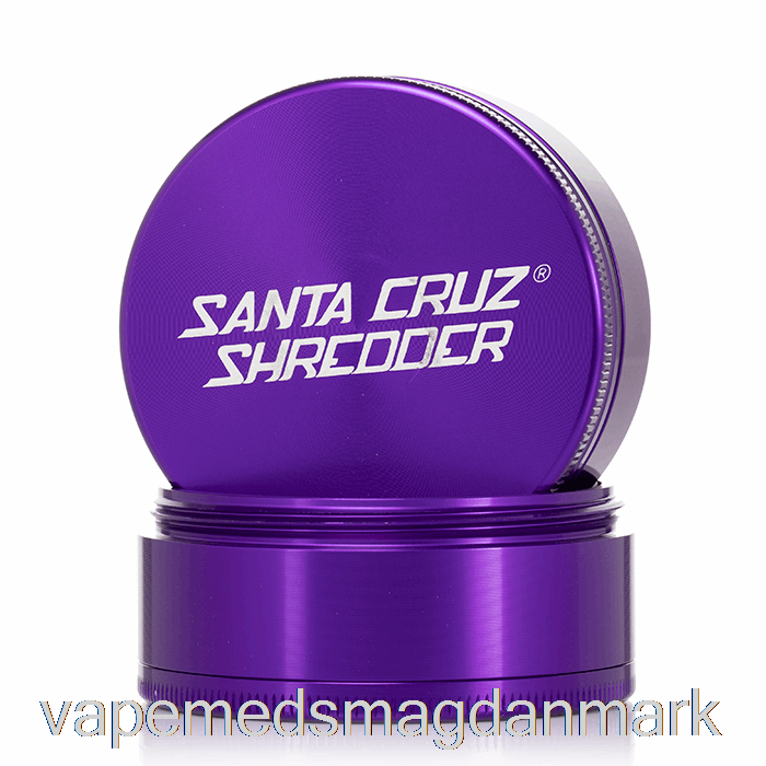 Engangs Vape Danmark Santa Cruz Makulator 2,75 Tommer Stor 4-delt Kværn Lilla (70 Mm)